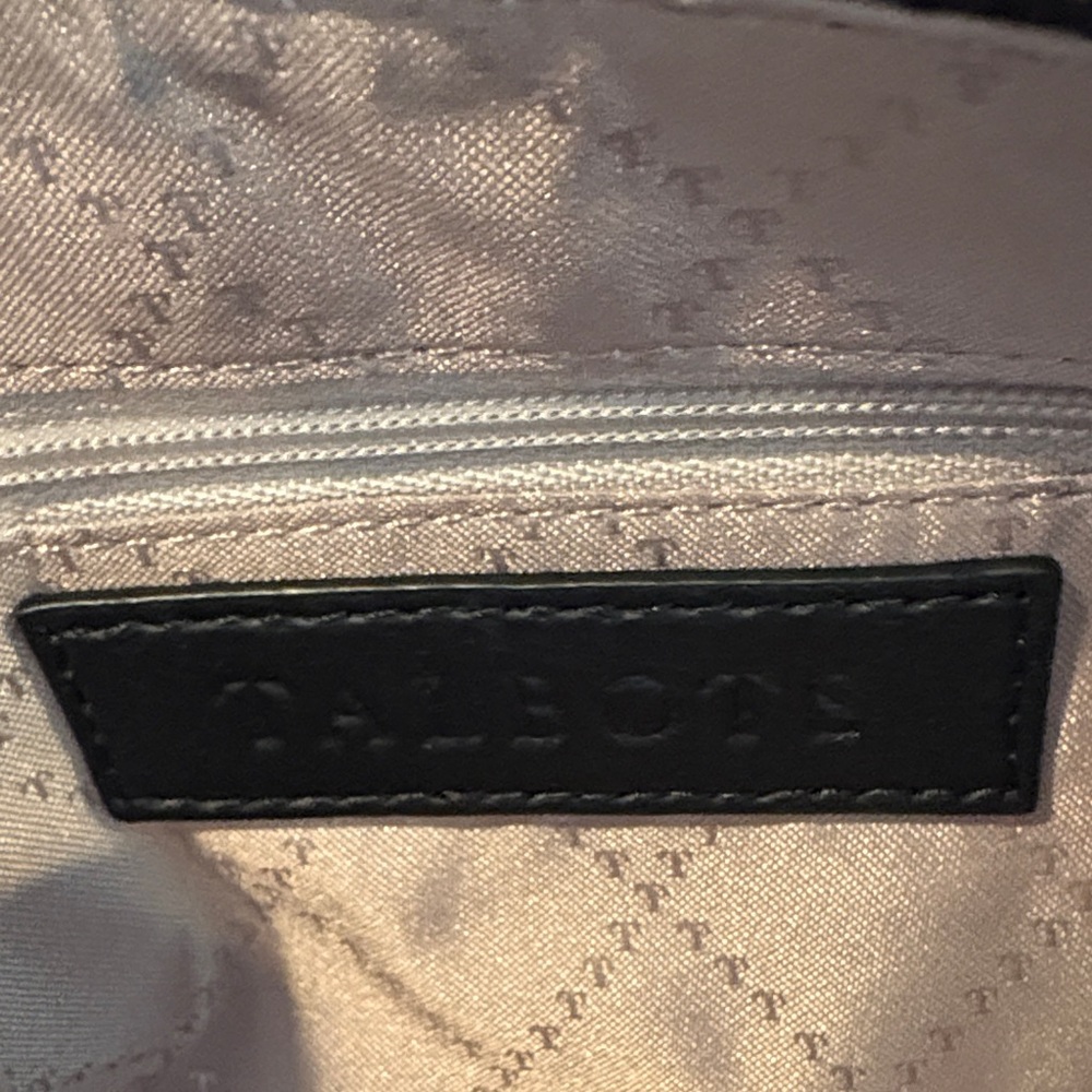 Talbots Black Sequin Wristlet Clutch with Velvet Bow - Picture 5 of 5
